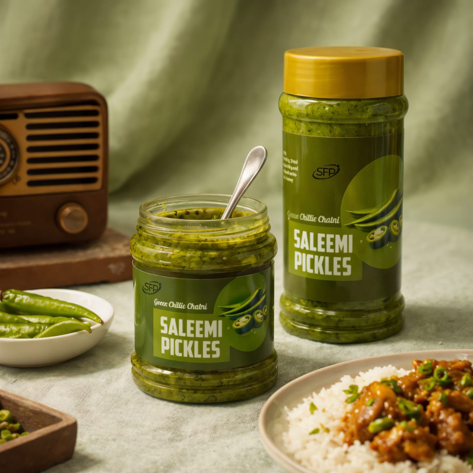 Green Chili Chutney
