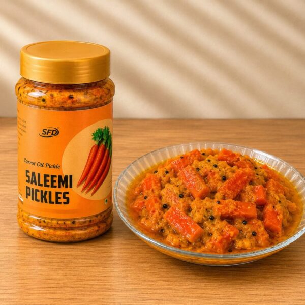 Carrot Mustard Oil Pickle